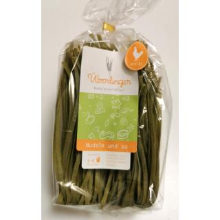 Tagliatelle grün-weiß
