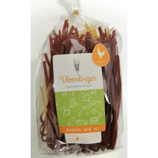 Tagliatelle rot-weiß